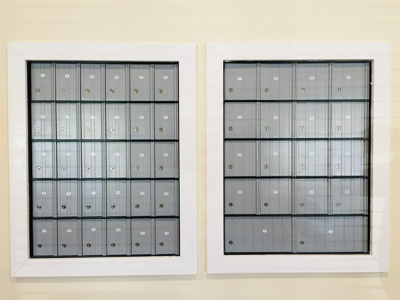 Private locking mailboxes at Zipdesk, Centennial